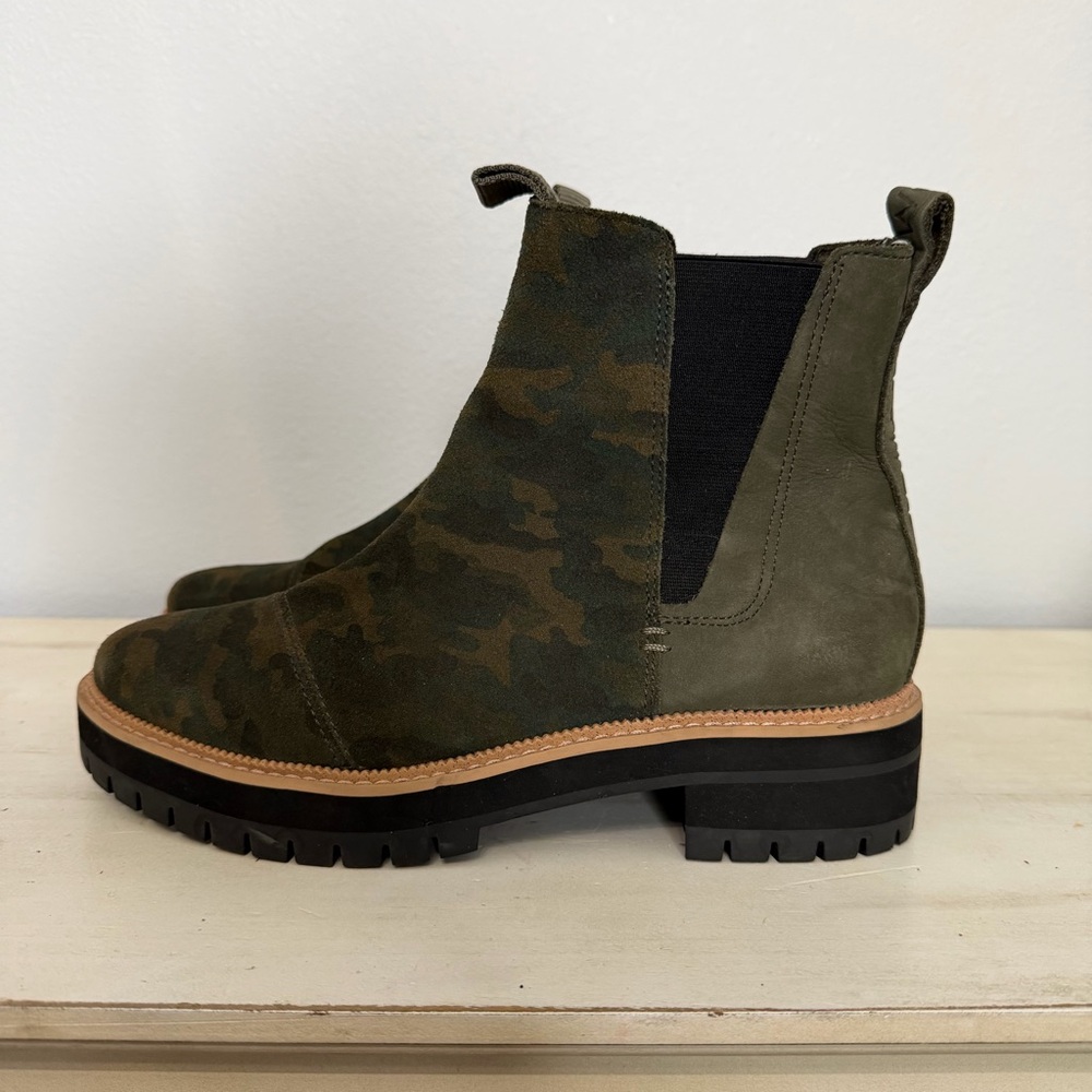 Toms Camouflage Dakota Ankle Boots